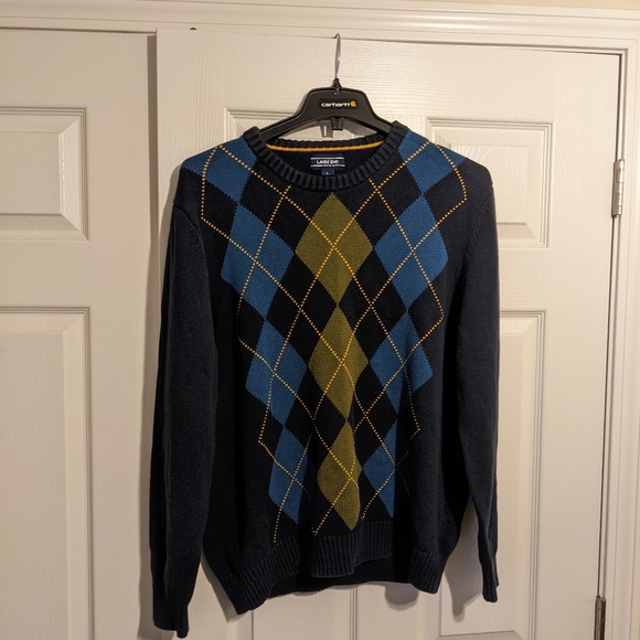 Lands' End Other - Lands End men's Argyle size large sweater